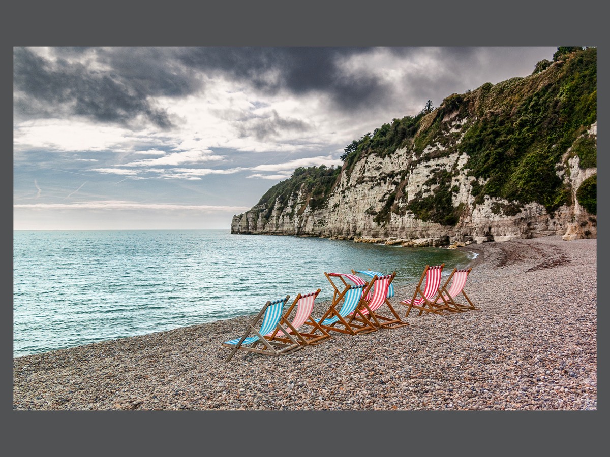 Deckchairs at Beer