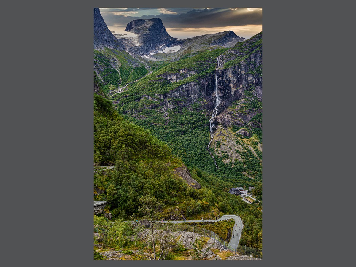 Landscape Near Briksdal Glacier