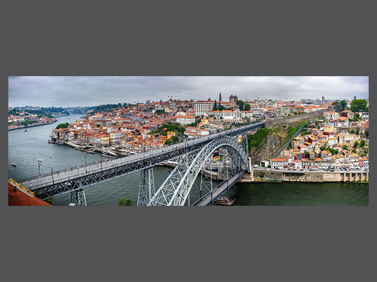 Porto and Dom Luis II Bridge