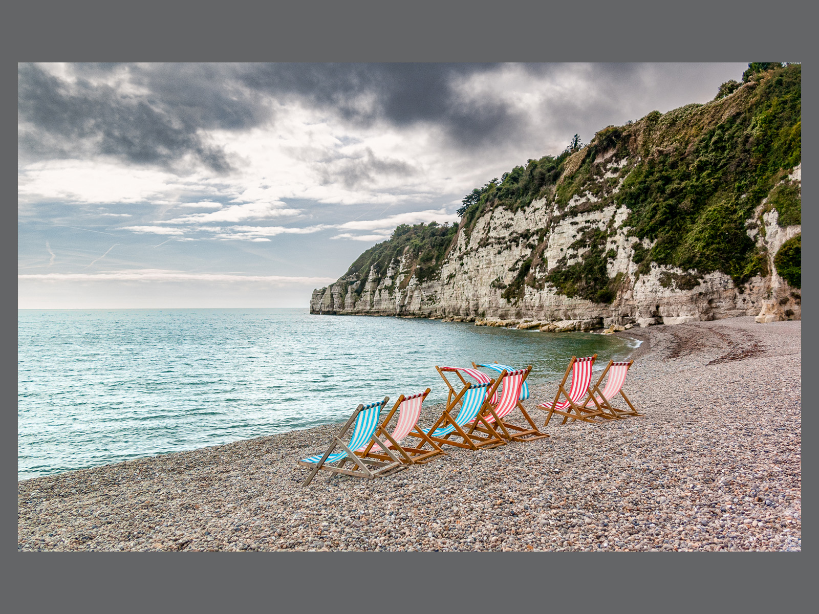 Deckchairs at Beer