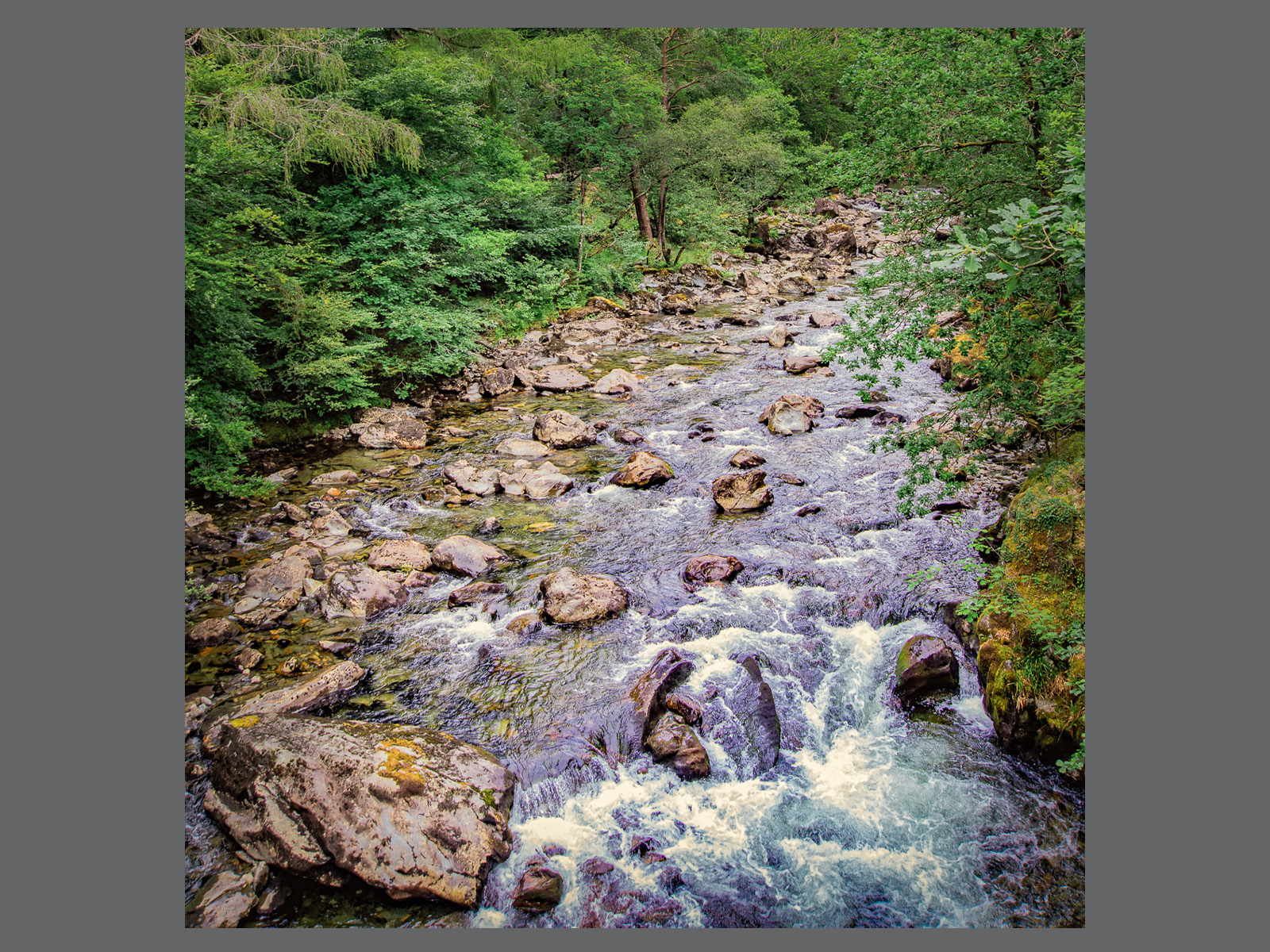 Afon Glaslyn from Nantmor Bridge