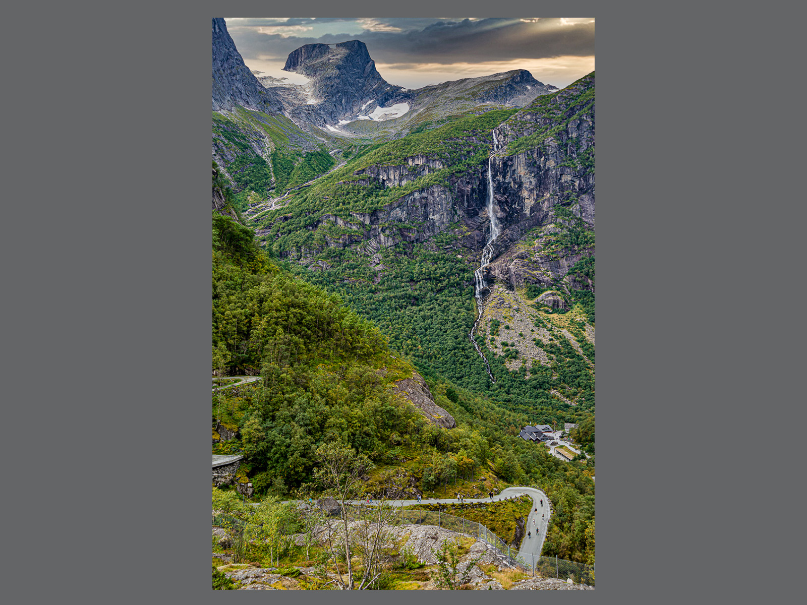 Landscape Near Briksdal Glacier