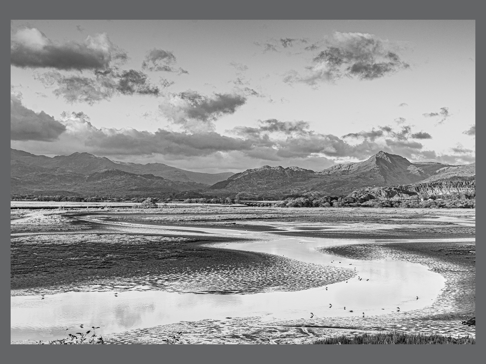 Glaslyn Estuary at Dusk